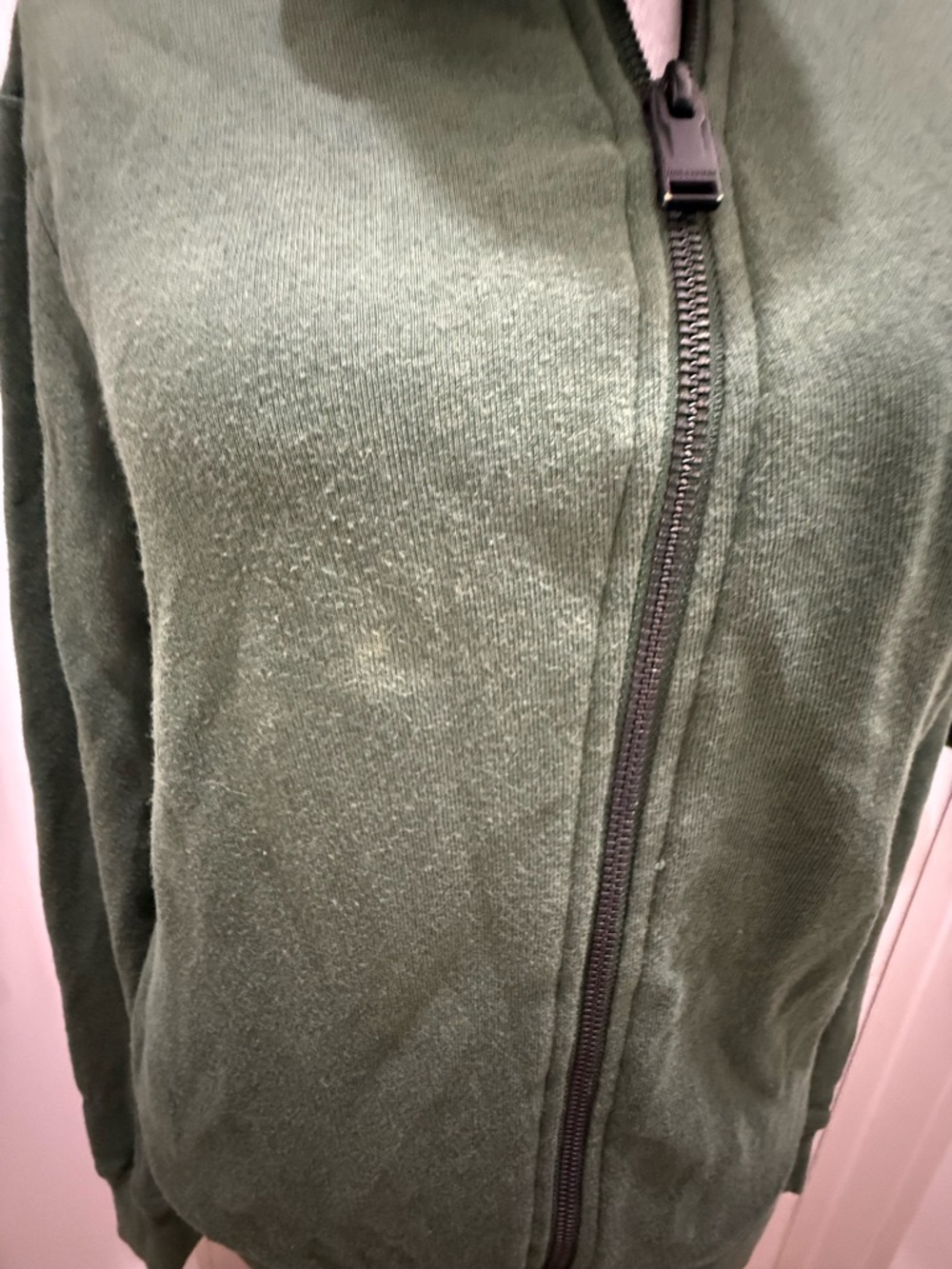 Zadig & Voltaire. Green Rock & Roll Full-Zip Hoodie. Size Small. - Picture 14 of 14